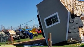 How a Florida Jeep Club Used Wranglers to Flip a Family's House Over After Hurricane Michael